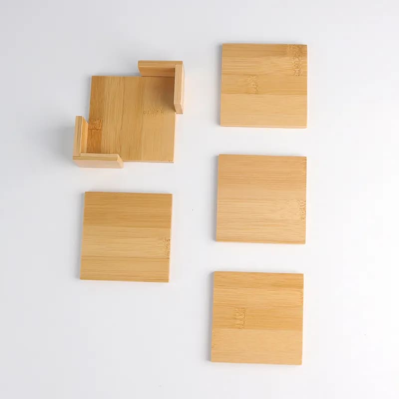 Bambu Square Coaster Home Bar Decoration Coaster