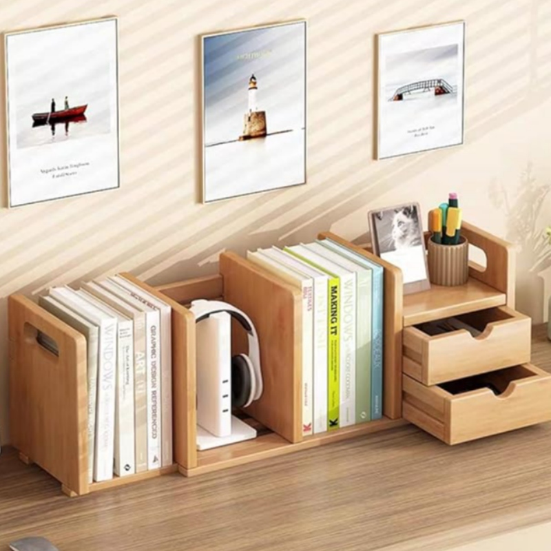 Natural Bamboo Desktop Bookhelf